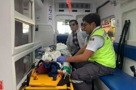 Traslado aéreo con ambulancia SUMA permite atención inmediata a embarazada