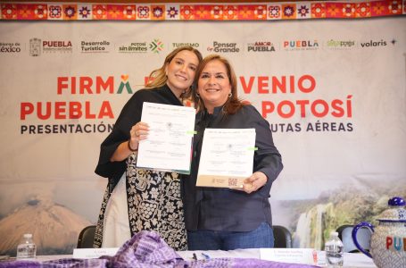 Firman convenio Puebla y San Luis Potosí para impulsar turismo en ambas entidades