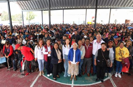 Entrega MariElise Budib más de 11 mil despensas del programa “Alimentación Imparable” en San Sebastián Aparicio