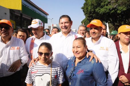 En el marco de la marcha por el Día del Trabajo, respaldan el proyecto del Cablebús