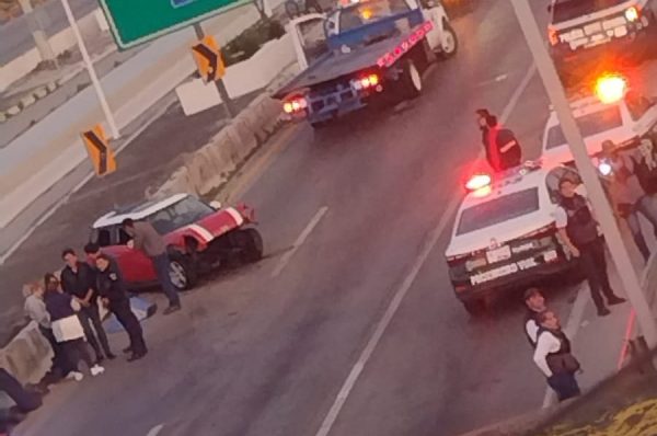 Una mujer muerta y lesionados tras percance vial sobre Periférico Ecológico