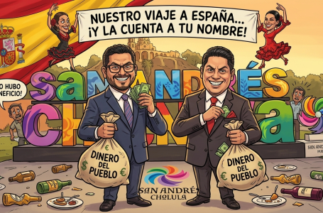 Regidores de San Andrés Cholula viajan al extranjero con dudosos resultados