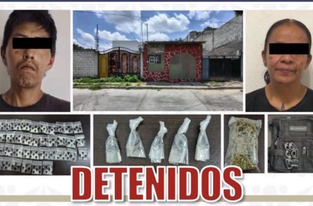 FGE detiene a distribuidores de droga en Atlixco y asegura narcóticos
