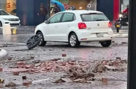 Ayuntamiento indagará nuevo caso de colapso en la avenida Juárez de Puebla