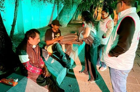 Realiza DIF Puebla Capital recorrido nocturno para canalizar a personas al Dormitorio Municipal