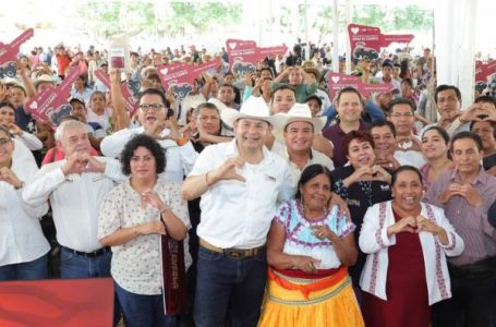Obra pública, apoyo al campo y riqueza comunitaria para la Sierra Norte: Armenta Mier