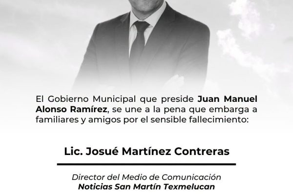 Asesinan a Josué Martínez Contreras, director de Noticias San Martín Texmelucan