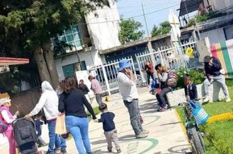 Desalojan preescolar ante eventual riesgo de explosión de gas en Acajete