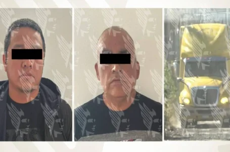 En Coronango detienen a asaltantes de vehículos de carga