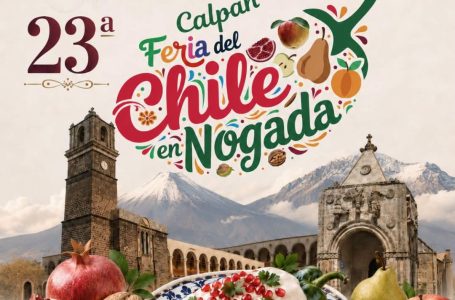 A San Andrés Calpan, solo le quedan 7 días de Feria del Chile en Nogada 