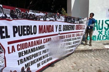 Los opositores al Cablebús realizaron actos vandálicos en el CENHCH