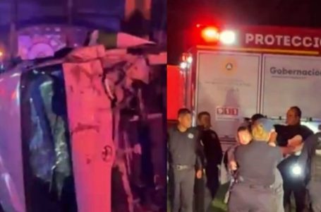 Percance vial en la autopista México-Puebla; saldo inicial de 28 lesionados