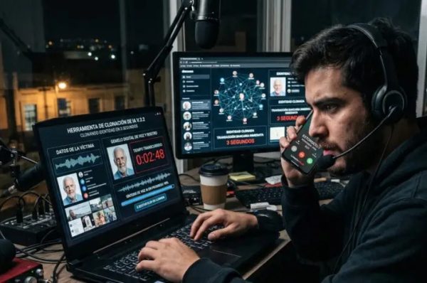 Estafa virtual: El escalofriante fraude con Inteligencia Artificial que clona tu identidad en 3 segundos