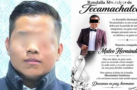 Rondalla de Tecamachalco da el último adiós al hijo del edil