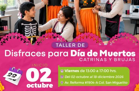 Apertura DIF Puebla Capital nueva temporada de talleres alusivos al Día de Muertos