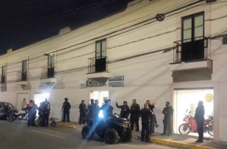 Asalto a sucursal de Coppel en San Pedro Cholula