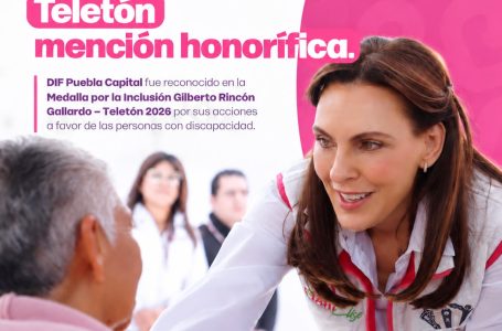 Gobierno de Pepe Chedraui, recibe mención honorífica de la Medalla por la Inclusión Gilberto Rincón Gallardo–Teletón 2026